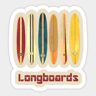 Longboards Sticker